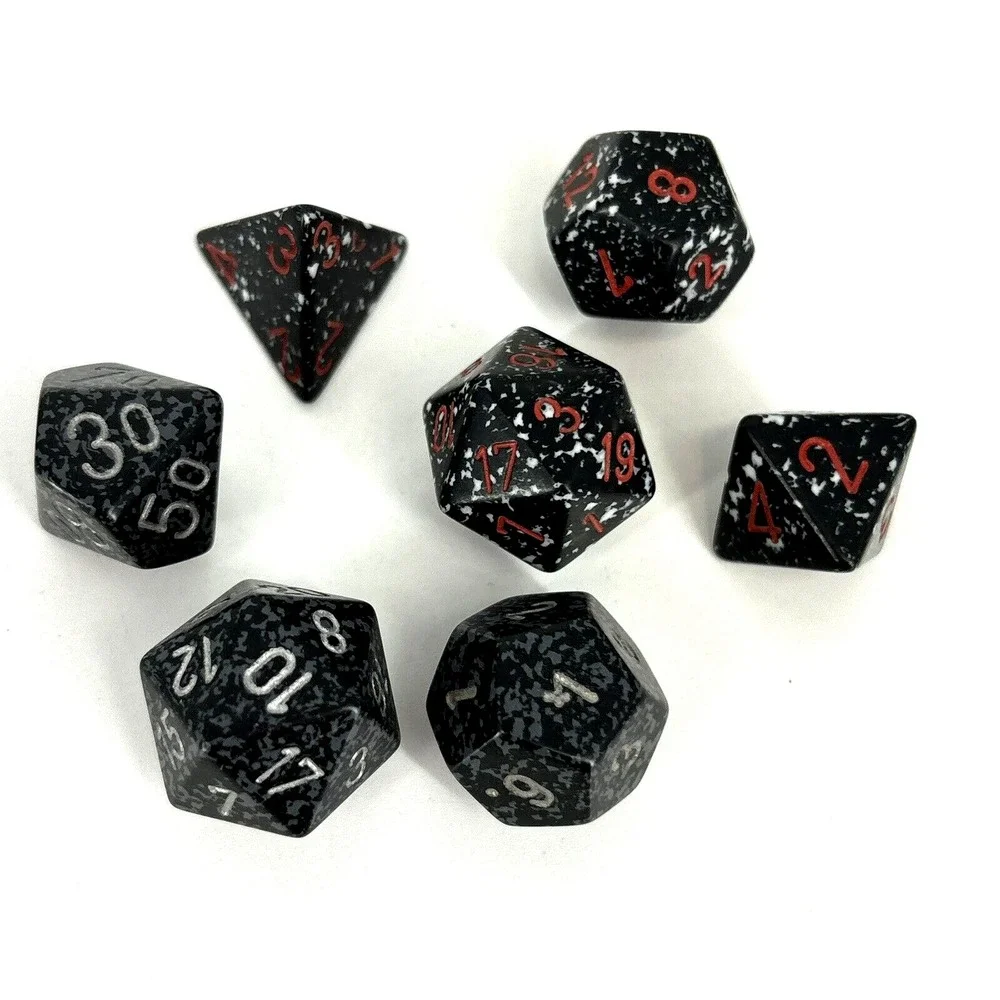 Lot Of OOP Chessex Ninja Space 25318‎ LE166 25308 RPG D&D Dice